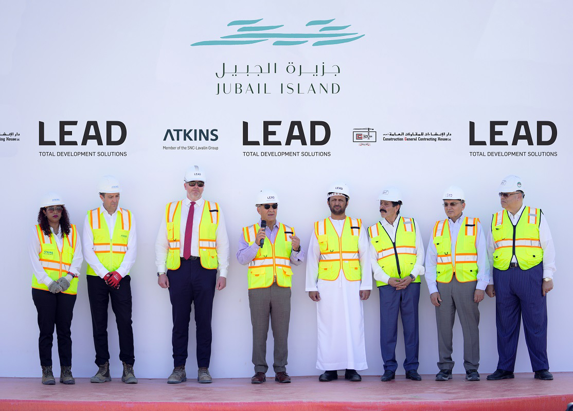 جزيرة الجبيل تضع حجر الأساس لأعمال تطوير إطلالات الجبيل