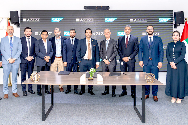 “عزيزي للتطوير العقاري” تتعاون مع “إس إيه بي” في إحداث تحول رقمي شامل