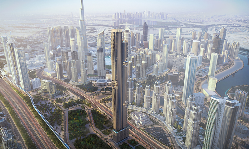 ديار تكشف عن مشروع داون تاون ريزيدنسز في دبي والذي يشكل أحد أطول المجتمعات السكنية العمودية في العالم