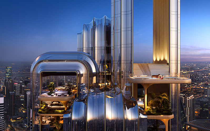 أمنيات تعيد تعريف مفهوم المكاتب التجارية فائقة الفخامة على شارع الشيخ زايد