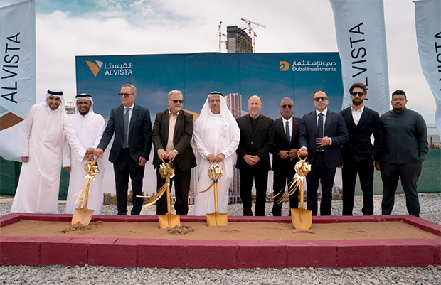 دبي للاستثمار تبدأ الأعمال الرئيسية لمشروع “الفيستا” متعدد الاستخدامات في ميدان